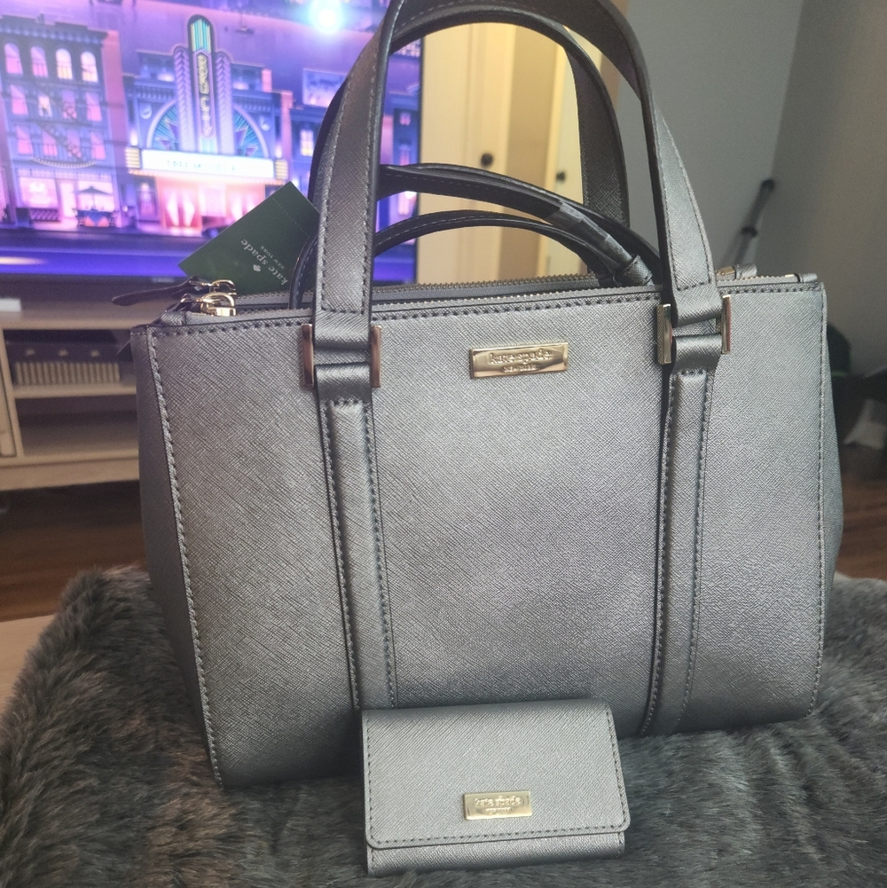 NWT Kate Spade Newbury Lane Small Loden Set 2 Pc